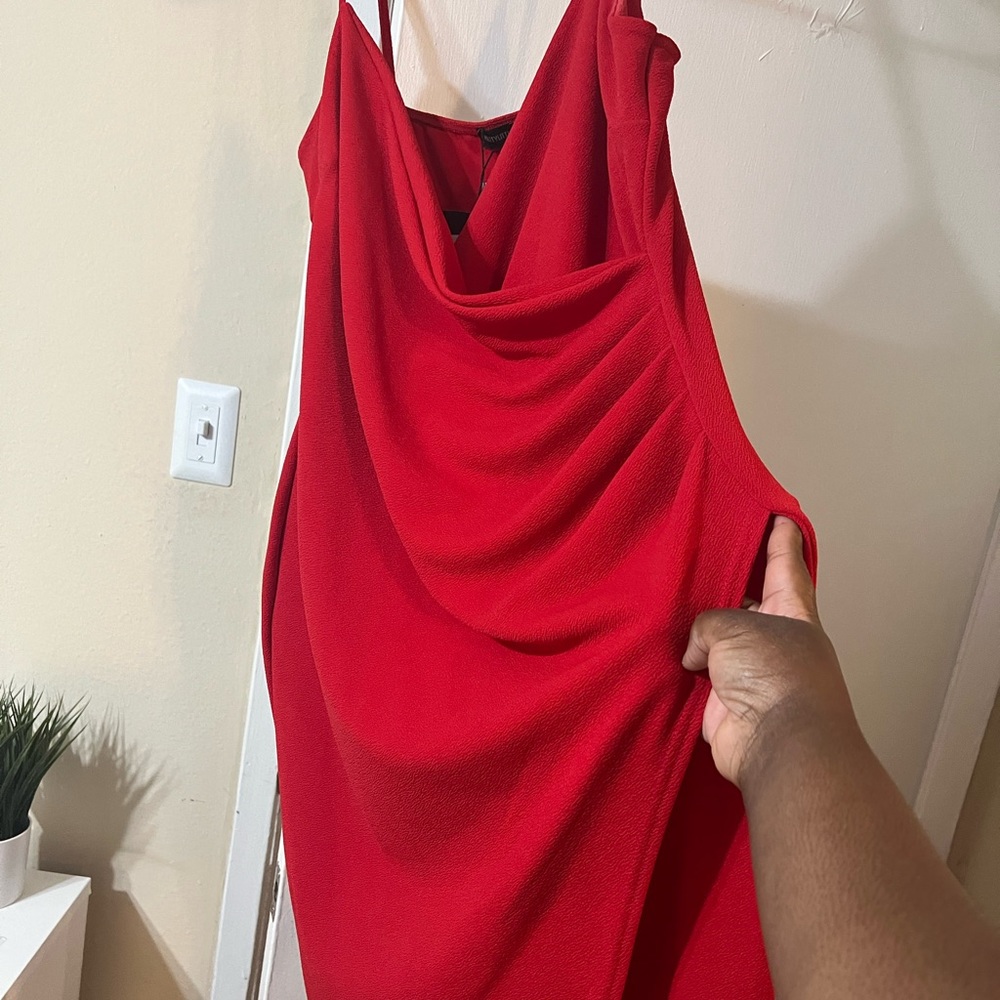 High slit dress